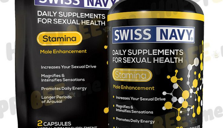 Swiss Navy Max Stamina Tablet💕Sexual Efficiency Give a decide to Natural Sex Complement