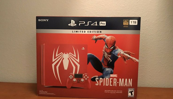 Sony PlayStation 4 Slim Minute Version Wonder’s Spider Man 1TB Purple Console…