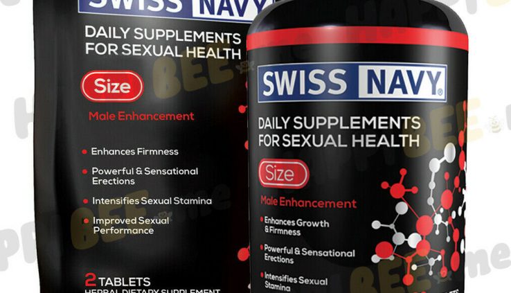 Swiss Navy Max Size Intercourse Pill💕Sexual Performance Enhancement Natural Complement