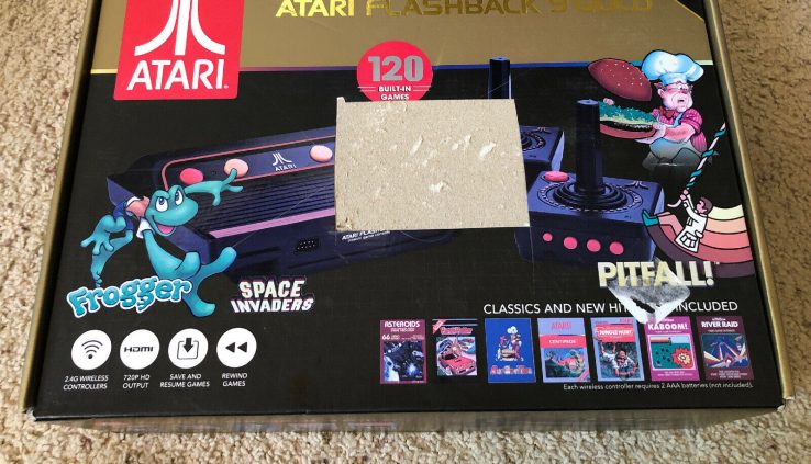 Atari Flashback 9 Gold HD Classic And Original Hit Gaming Console 120 Built-in Game’s