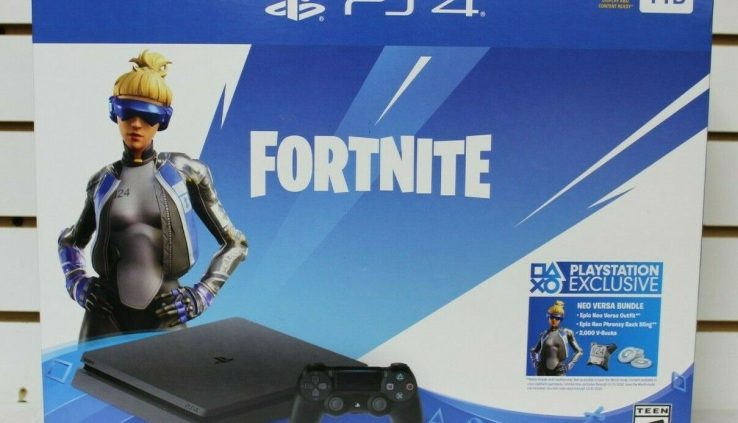 SONY PS4 Playstation4 1TB Slim Console Fortnite Noe Versa Bundle – New Begin Box