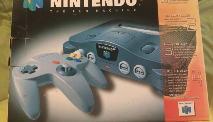 Total in Box  Nintendo 64 System Console N64 BOX FADED COLOR