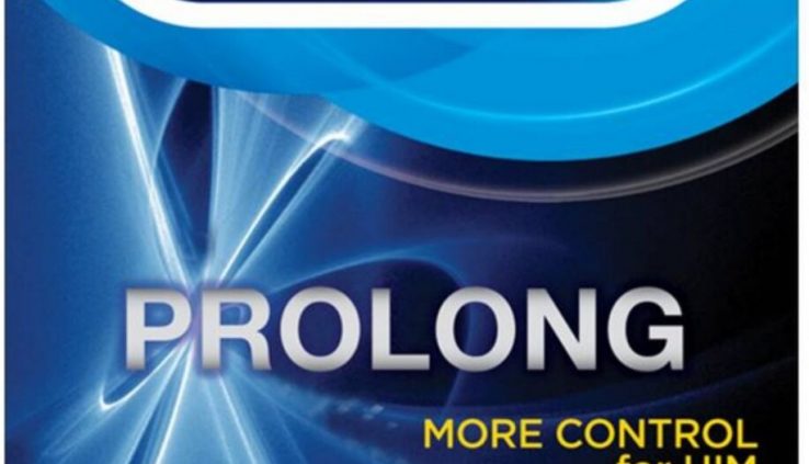 Durex Condom Prolong Pure Latex Condoms, 12 Depend