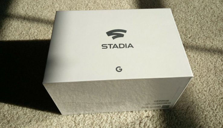 Google Stadia Founder’s Version Bundle Night time Blue – Factory Sealed no code