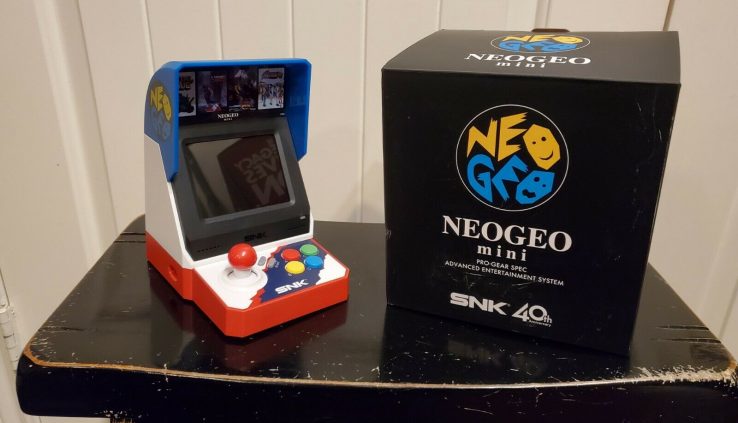 SNK NEO GEO neogeo Mini video Game Console japan Fortieth Anniversary