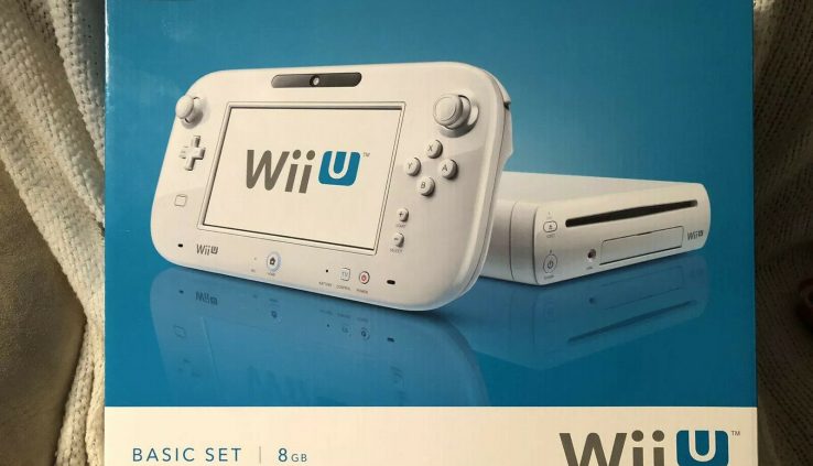 Nintendo Wii U Widespread Space 8GB White Console – Mark Novel