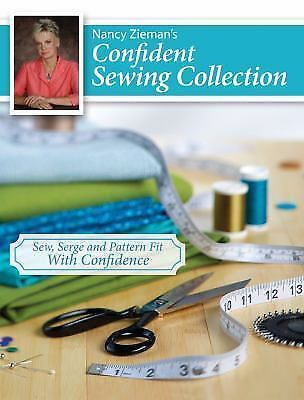 Nancy Zieman’s Confident Stitching Series: Sew, Serge & Fit *3 books in 1 *NEW