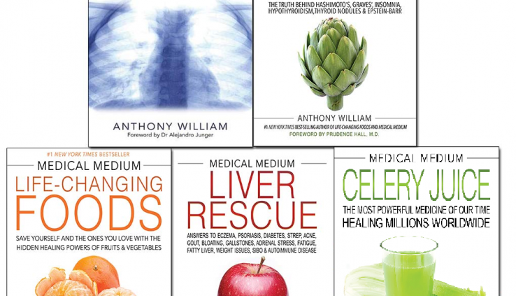 Clinical Medium by Anthony William 5 E-ß00Ks Sequence (Thyroid,Liver,Celery…