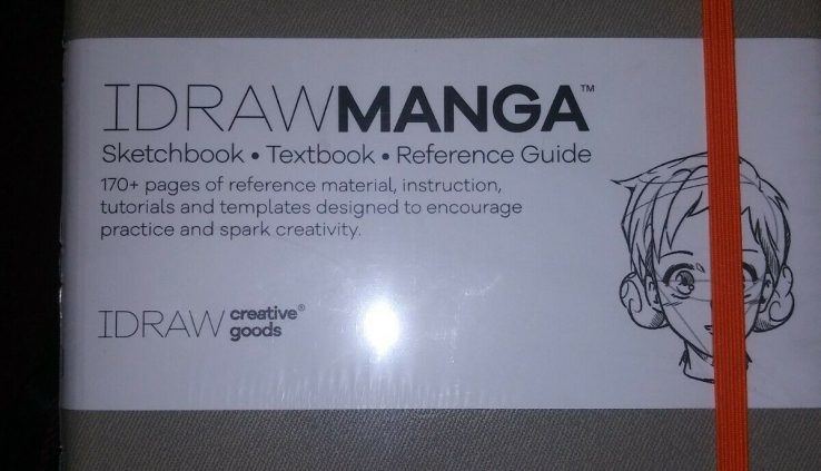 IDRAW MANGA Sketchbook by Idraw E-book unopened