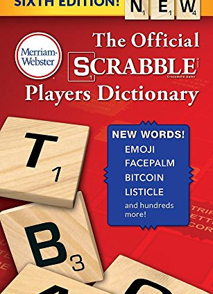 The Official SCRABBLE Player Dictionary Sixth Version 2018 Copyright 6th Version