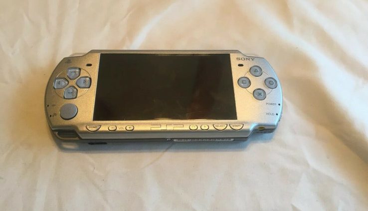 Sony PSP 2001 Slim Version Handheld Intention – Silver PlayStation Transportable