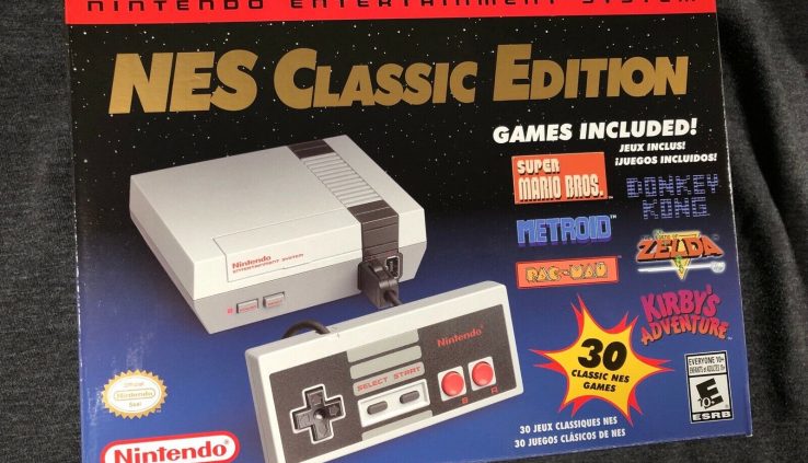 Nintendo NES Traditional Edition mini console system + EXTRA controller BRAND NEW