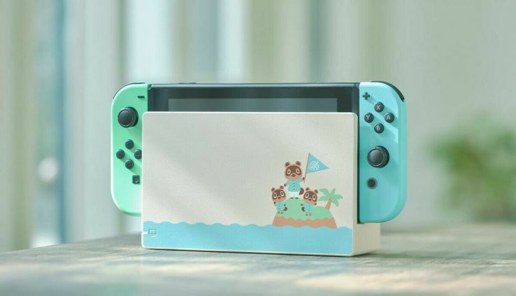 NEW Nintendo Swap – Animal Crossing – DOCK ONLY – PRE-ORDER SHIP 3/13/2020