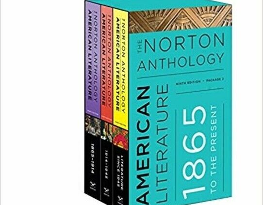 The Norton Anthology of American Literature Volumes C, D, E 9th edition (P-D-F)