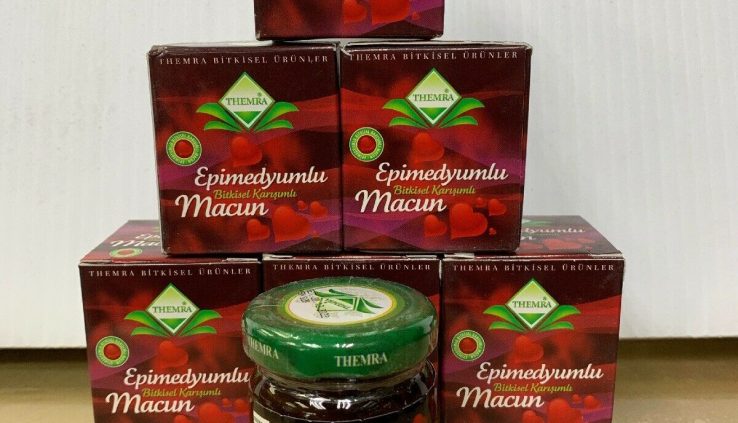 Themra Epimedium Paste Eplmedyumlu Macun 100% Natural Aphrodisiac Erection