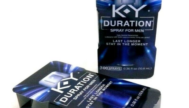 (2 PACK) K-Y KY Length Spray for Males Closing Longer Second 100 sprays Exp 10/18