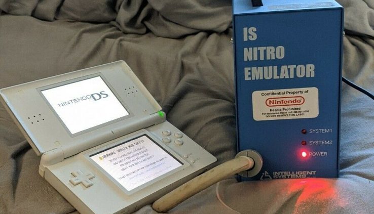 Nintendo IS Nitro Emulator – Dev Kit – DS Lite – Colossal Rare
