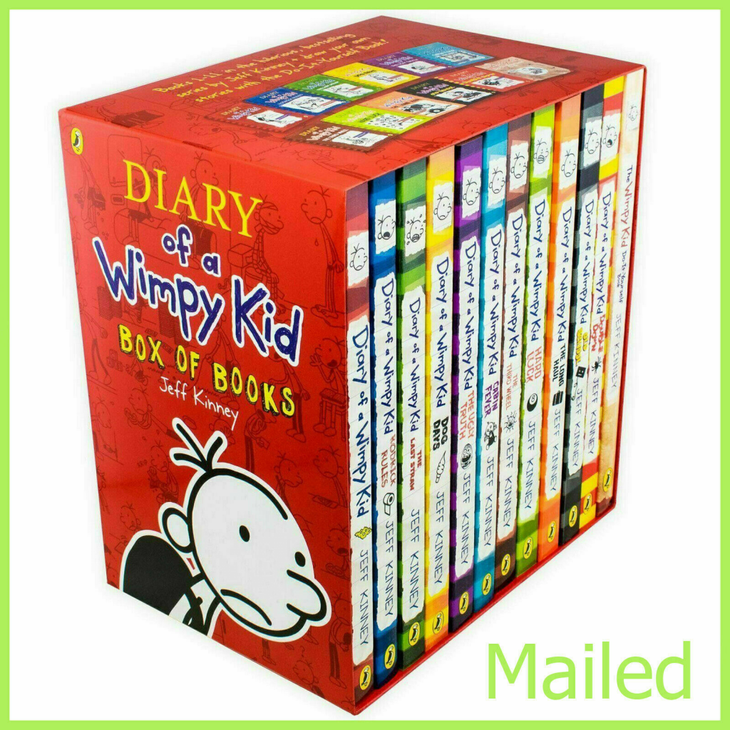 Diary Of A Wimpy Kid Series Space Of 14 Books By Jeff Kinney E'B00K