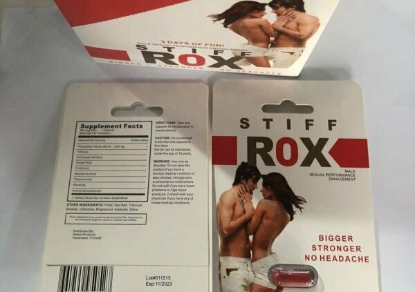 6X Stiff Rox Male Sexual Efficiency Enhancement Real Sex Pills