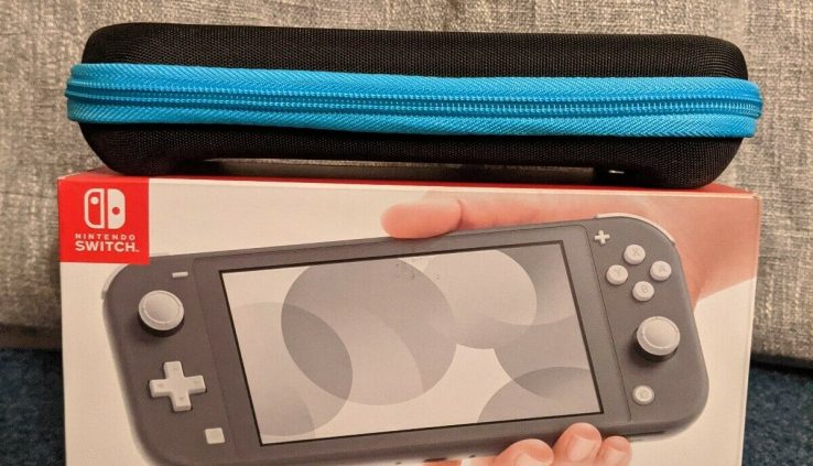 Nintendo Change Lite - Grey - Entails Blue Carrying Case - iCommerce on Web