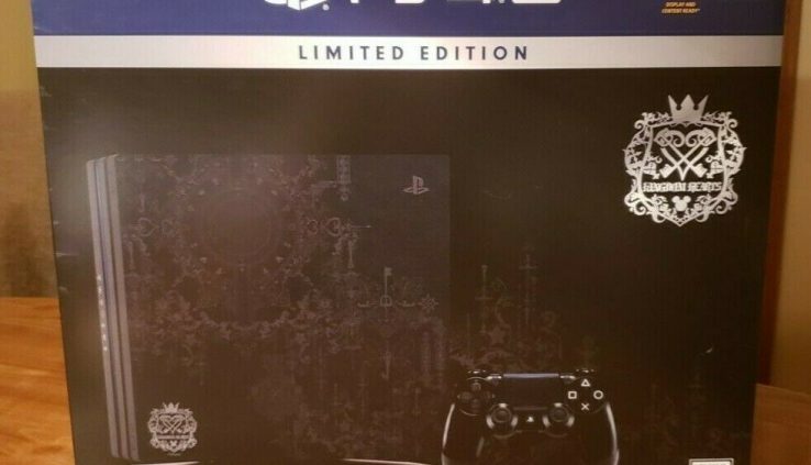 Kingdom Hearts III PS4 Well-behaved Runt Edition Console – BRAND NEW