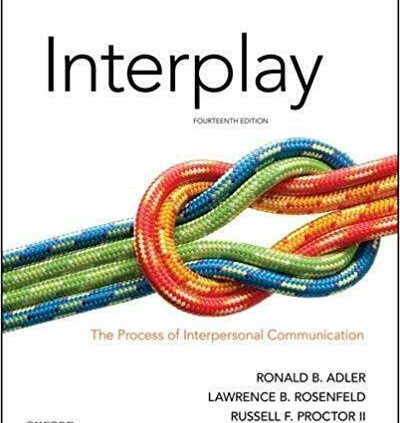 [P-D-F] Interplay:The Course of of Interpersonal Verbal exchange  14th edition