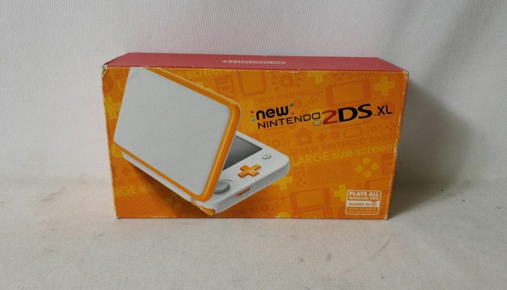 New Nintendo 2DS XL Portable Gaming Console Orange/White