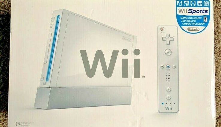 BRAND NEW Nintendo Wii Sports Bundle Long-established White Machine Console GREAT!