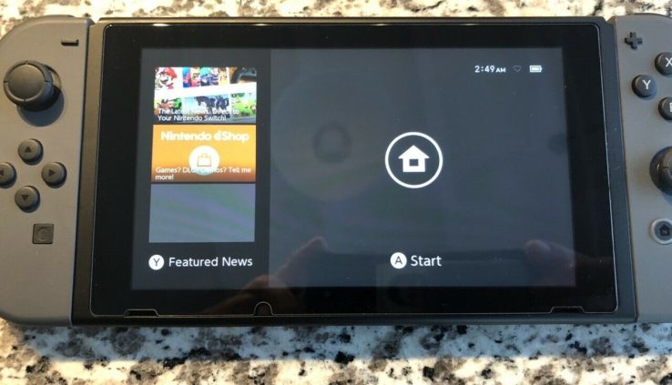 Nintendo Switch 32GB Grey Console (with Grey Joy-Cons)