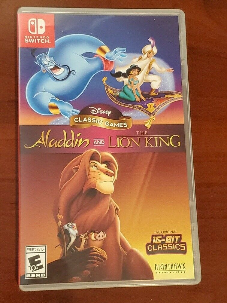 Aladdin and lion king switch Clearance