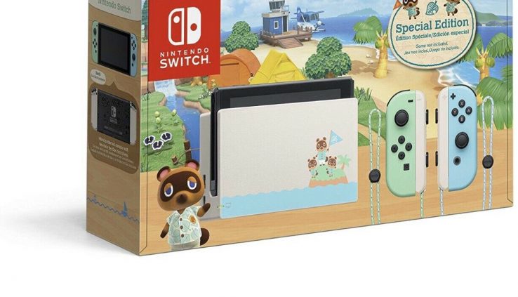 *Preorder* Nintendo Switch Animal Crossing Unique Horizon Console Diminutive Edition