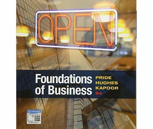 Foundations of Business 6th Edition