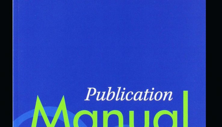 Publication Manual of the American Psychological Association 6th Ed✅ 🔥[P.D.F]🔥