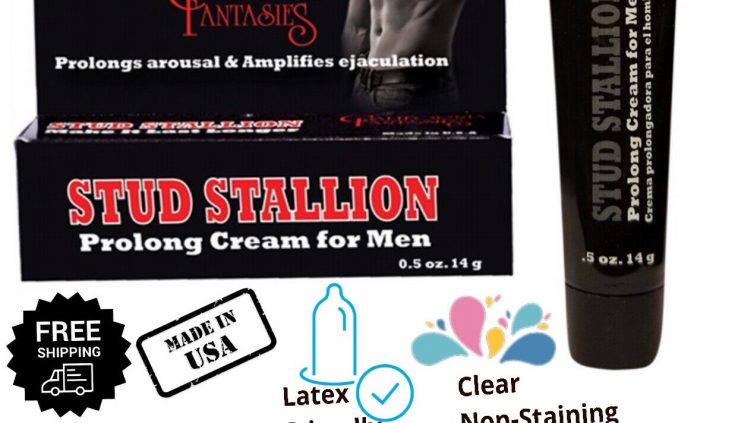 Stud Stallion Prolong Desensitize Sex Cream for Males 0.5 oz