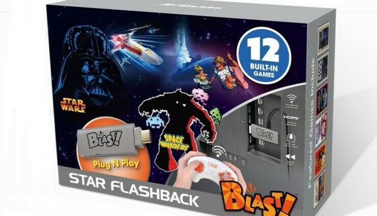 Unusual 2019 ATGames Significant particular person Wars Blast with 12 games HDMI Wi-fi Bolt N Play