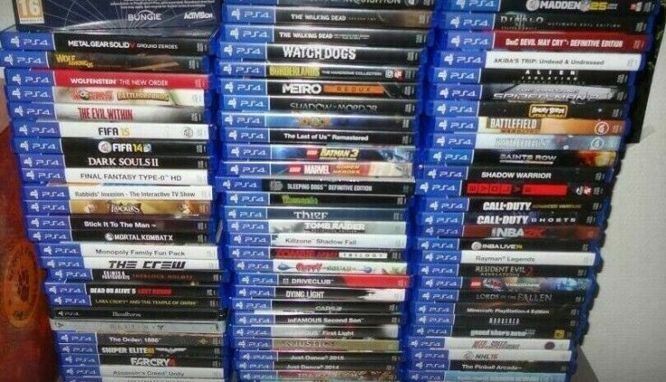 Mass Collection PS4 Most high quality Pre owned Video games Ultimate Condition Fleet