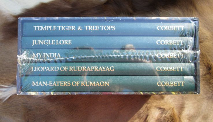 The Jim Corbett Sequence 5 Book Region Safari Press Tiger Leopard Looking out