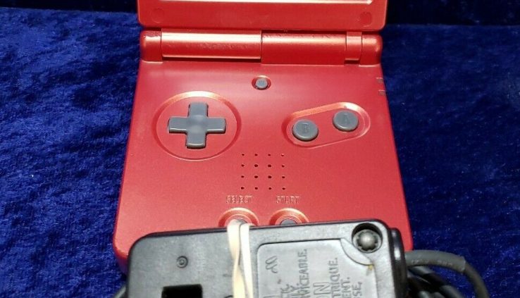 Nintendo Sport Boy Strategy SP – Flame Crimson AGS-001 – GBA – Console