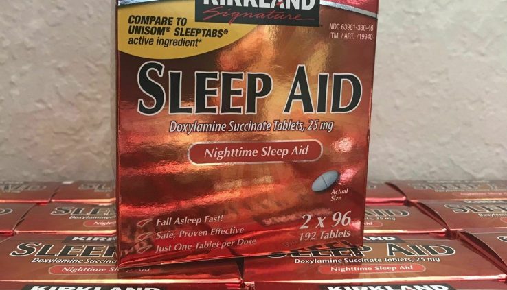 Kirkland Signature Sleep Encourage Doxylamine Succinate 25 Mg – 192 Capsules