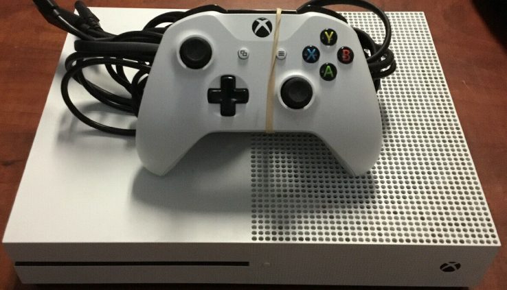 Microsoft XBOX One S Mannequin 1681 Gaming Console – White Body 1TB HDD Free Ship!