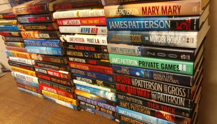 Lot of 10 JAMES PATTERSON Alex Nasty Detective ALL Hardcover HB RANDOM Books MIX
