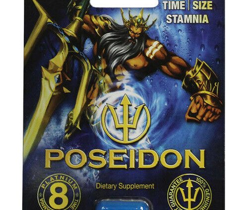 POSEIDON PLATINUM 3500 MALE SEXUAL ENHANCEMENT SUPPLEMENT