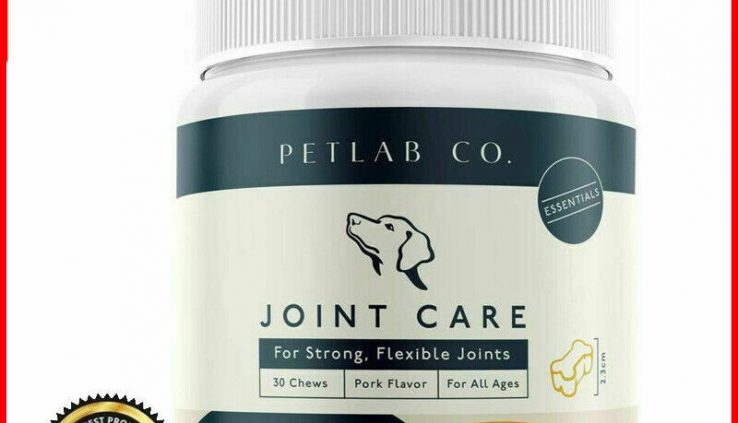 Pet Lab Joint Health Care Chews for Canine | Arthritis Quiet Chunk Dog Hip Dietary vitamins