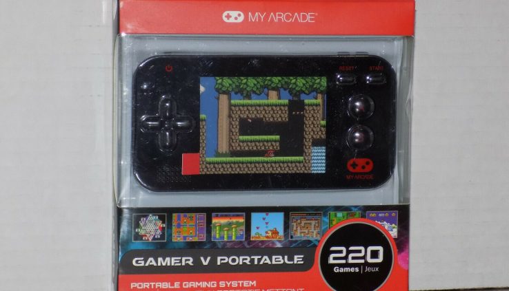 My Arcade Gamer V Portable Gaming Map 220 Video games Built-In NEW Sealed Free Ship