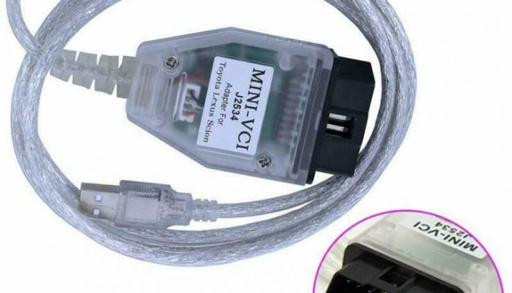 Normal Mini VCI Diagnostic Cable Tools OBD2 for Toyota Lexus firmware V1.4.0