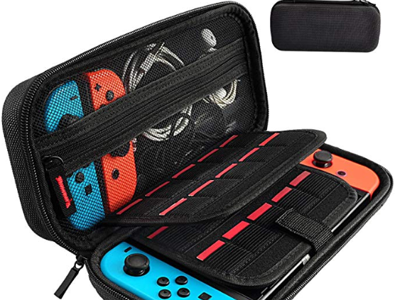 Carrying Case for Nintendo Switch and Equipment – Shaded  , 1 Day Free Shipping