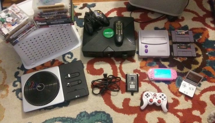 Online game console mixed lot