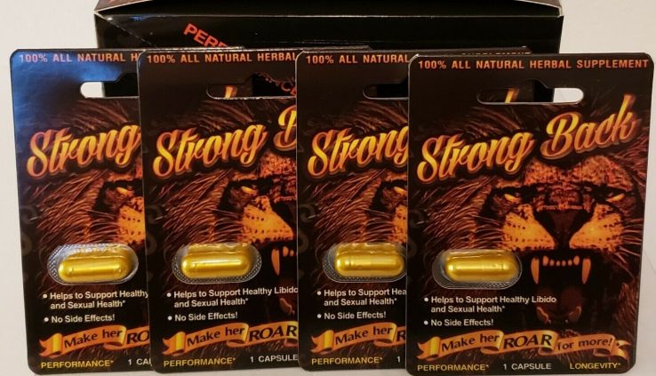 STRONG-BACK (1 Field) 24 pills MALE SEX ENHANCEMENT