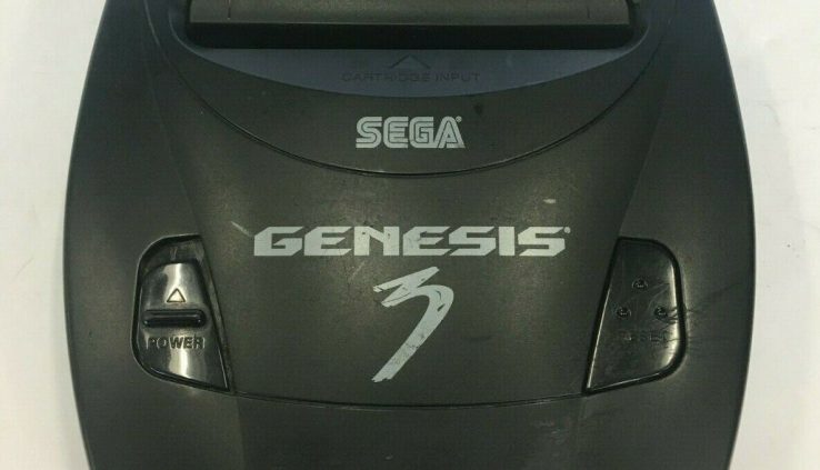 Sega Genesis 3 – Console Scheme Mannequin 3 MK-1461 Console Simplest