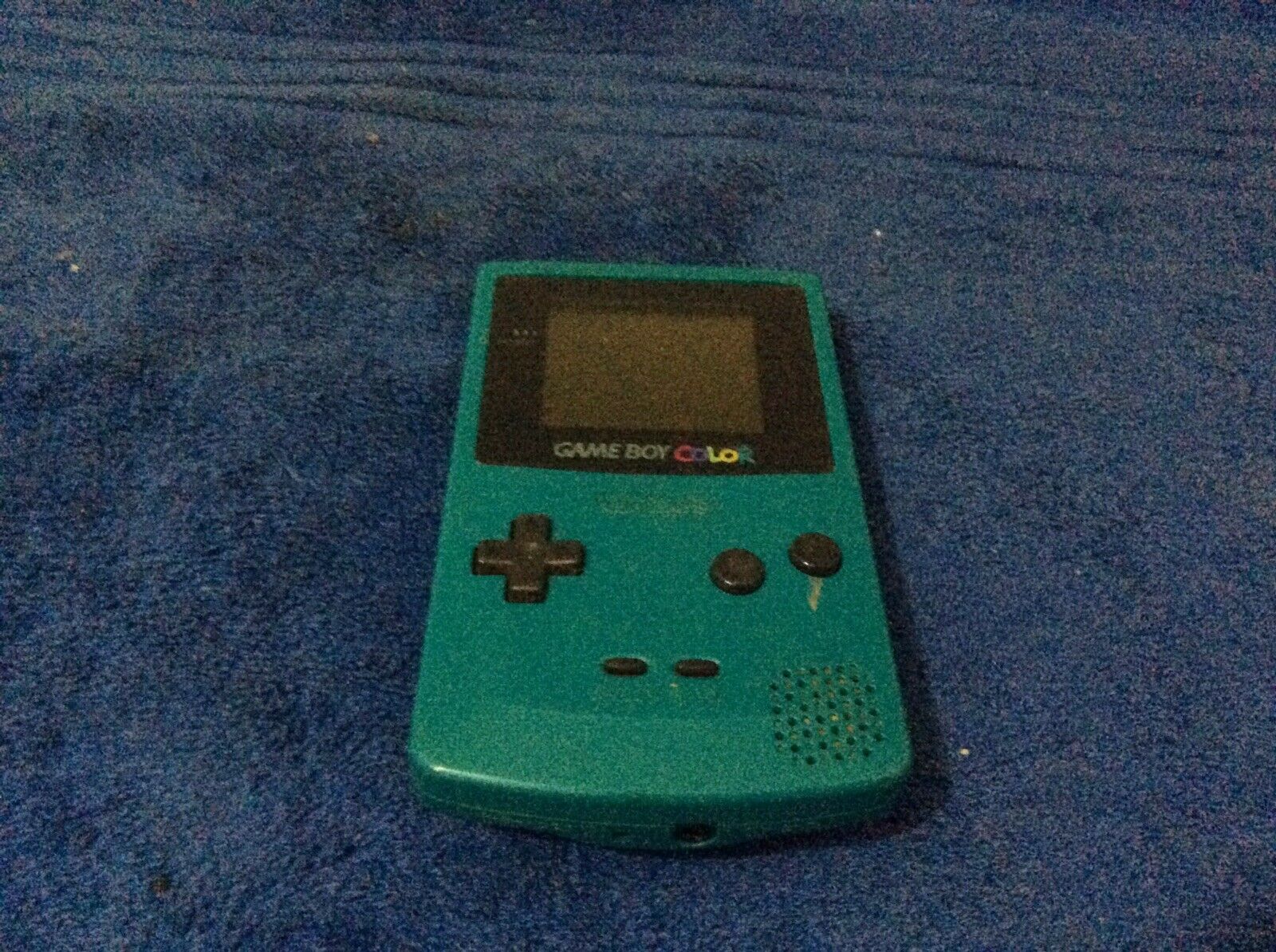 Nintendo Game Boy Colour Launch Edition Hour of darkness Blue Handheld